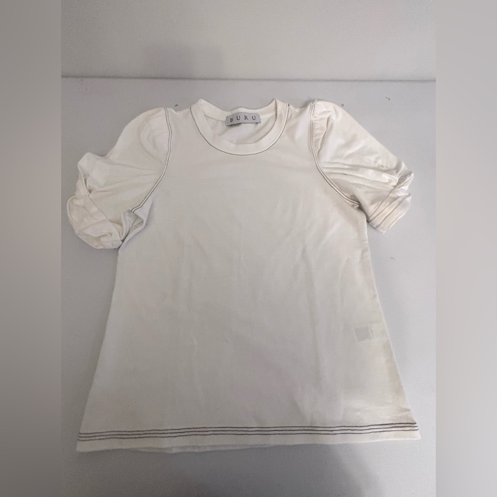 Buru Brand PuffSleeve Top Sz Xs0215